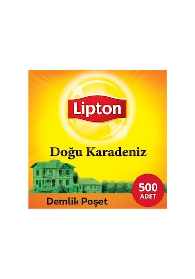 Lipton Doğu Karadeniz Demlik Poşet Çay 500 3,2g - 1600g 3'li Ekonomik Paket - 3 Adet Tarı