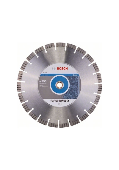 Bosch Best For Stone 350 mm Elmas Kesici Disk - 2608602648