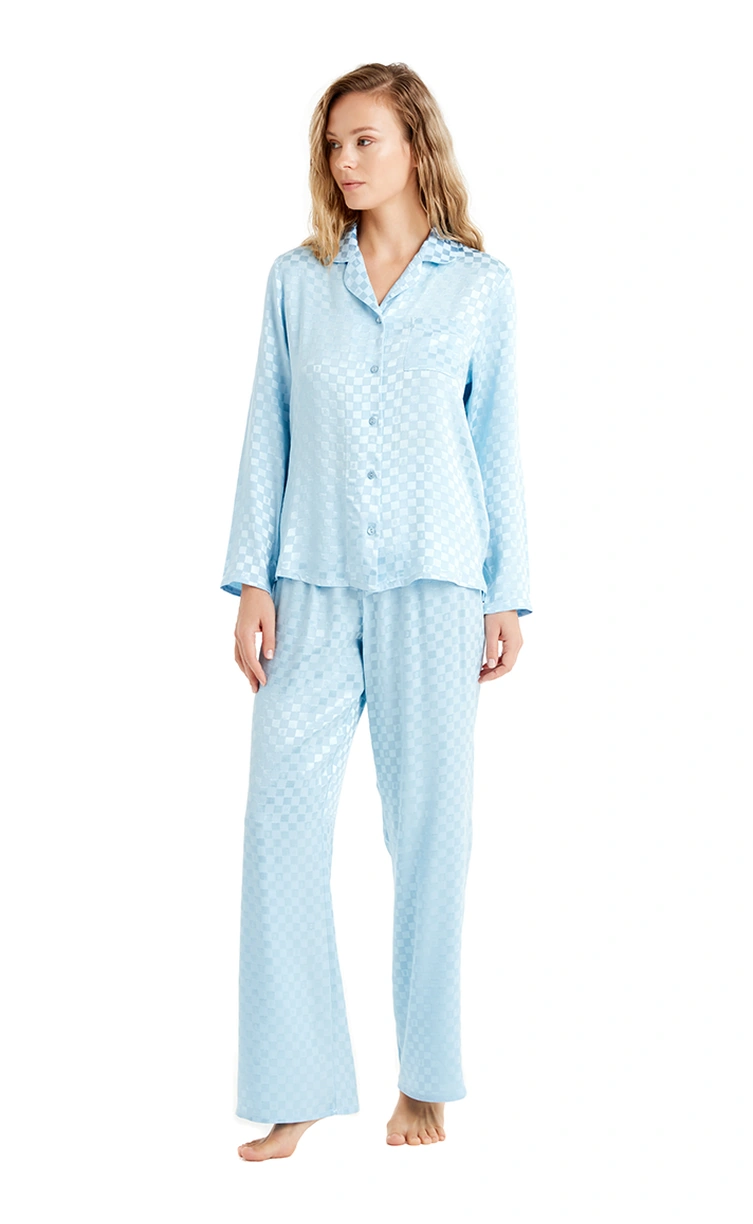 Blackspade Kadın Pijama Takımı 60484 - Mavi