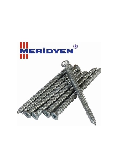 Buldex Vida Dübelsiz Montaj Vidası 6'lık 7,5x60 Mm. 25 Adet - 6' - 5x60 Mm 1