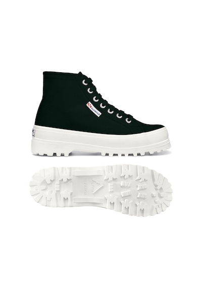 Superga 2341 Alpina Unisex Koyu Yeşil Bilekli Sneaker Koyu Yeşil-273