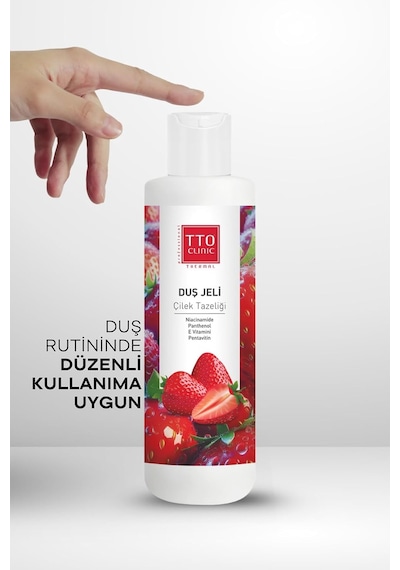 Clinic Çilek Tazeliği Duş Jeli Panthenol Ile Cildinizi Onarın 250 Ml Diğer