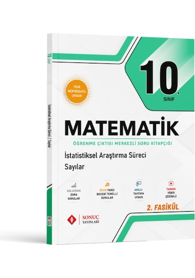 Sonuç Yayınları 10. Sınıf Matematik Set 2025 2026 Yeni Müfredat