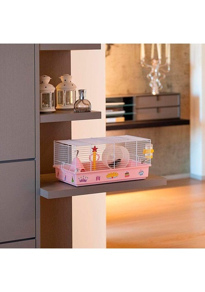 Ferplast Criceti 9 Hamster Kafesi Prenses Temalı, Princess