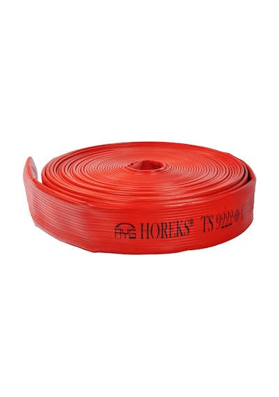 4" İçi Dışı Kaplamalı Kırmızı 25 Metre Yangın Hortumu Ts 9222 Sertifikalı