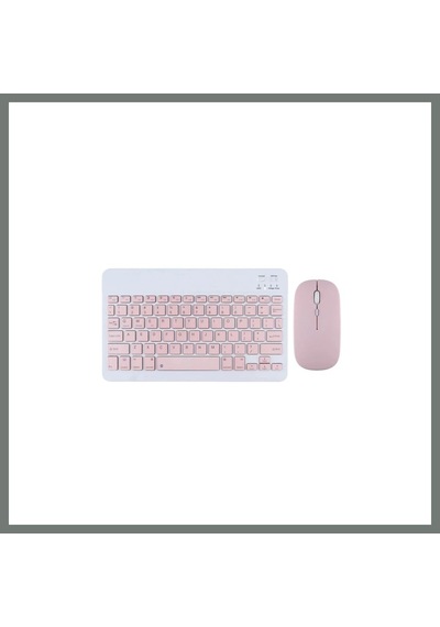 Bezos Kyb71 Kablosuz Türkçe Q Klavye Mouse Set - Pembe Mmbz Diğer