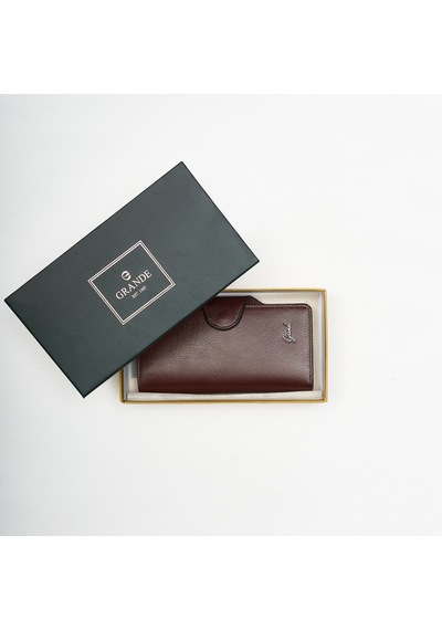 Kahve Cüzdan & Kartlık Unisex 2644 Grande Deri Cüzdan Kartlık kahverengi