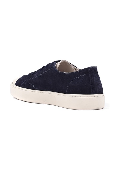Shoetyle - Hakiki Süet Deri Lacivert Renk Erkek Sneaker - 666-01-03 -1549