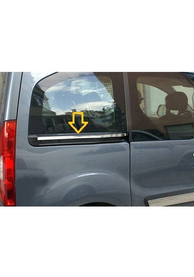 Peugeot Partner Tepee Krom Sürgü Nikelajı 2 Parça 2008 Üzeri