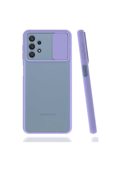Galaxy A32 4G Kilif Sürgülü Kamera Koruma Silikon 493870388