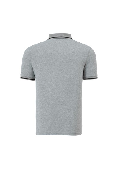 T8586 Dewberry Erkek Polo Yaka T-shırt-gri