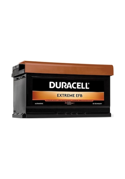 Duracell De60efb 12v 60ah 580a Extreme Start Stop Efb Akü Üretim Tarihi:2025
