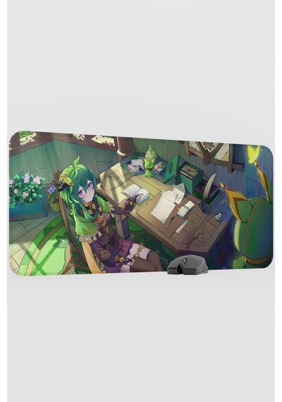 Collei Genshin Impact Anime Gacha V4 - 90x40 Xxl Gaming Mouse Pad Fare Altlığı