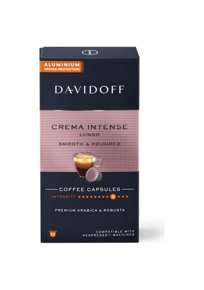 Davıdoff Crema Intense Lungo Kapsül Kahve 10lu 55g - 5 Adet Tarı