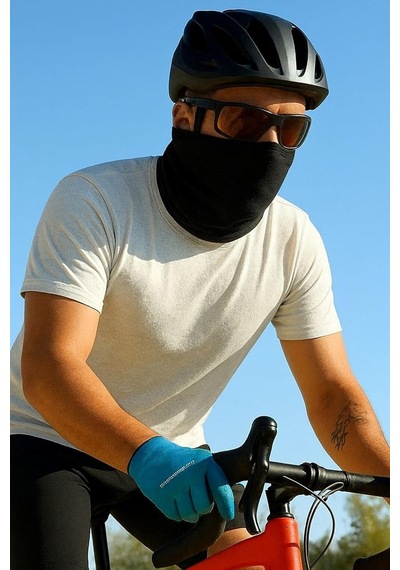 Termal Boyunluk, Premium Dikişsiz Motosiklet Bandana, Turuncu Standart
