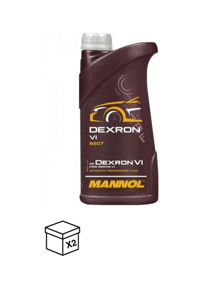 Mannol MN8207-1 Dexron 6 Şanzıman Yağı 2 x 1 L