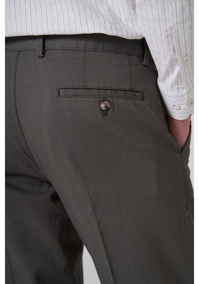 Morven Erkek Yeşil Pamuk Trend Dynamic Fit Chino Pantolon 26ms003016700 Yeşil