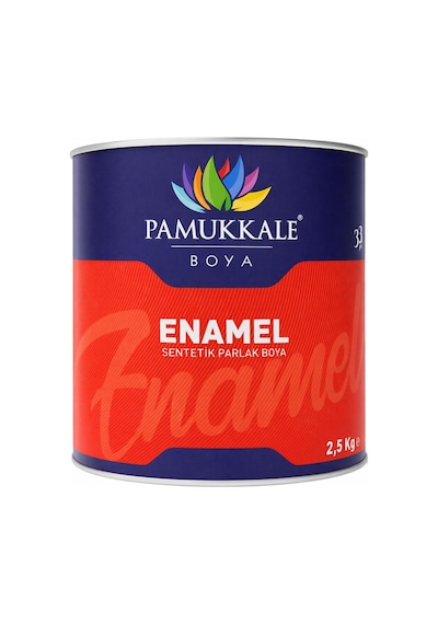 Pamukkale Enamel Sentetik Parlak Yağlı Boya 2.5 Kg Nefti Yeşili Ral 6005