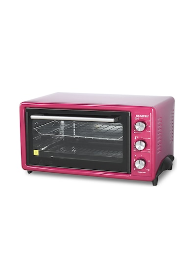 Kumtel LX-3525 Turbo 40 L Mini Fırın Fuşya
