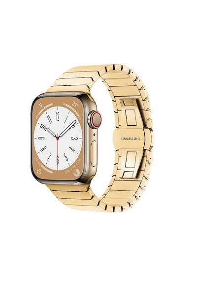 Watch 42mm Kr413 Fine Steel Kordon - Gold- 5796