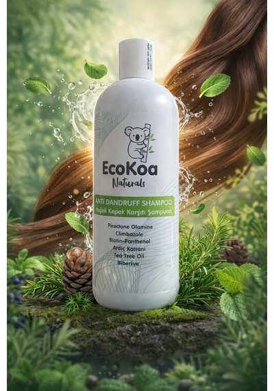 Ecokoa Naturals Kepek Ve Egzama Karşıtı Şampuan Antı Dandruff Shampoo 400 Ml Diğer