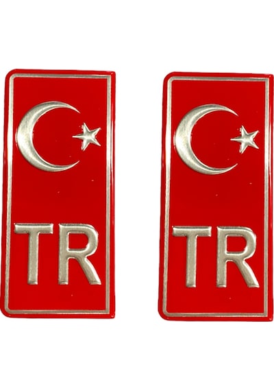 Space Tr Plaka Sticker / Yacıy01