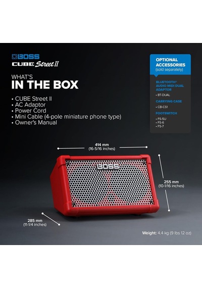 Boss Cube Street Iı Kırmızı