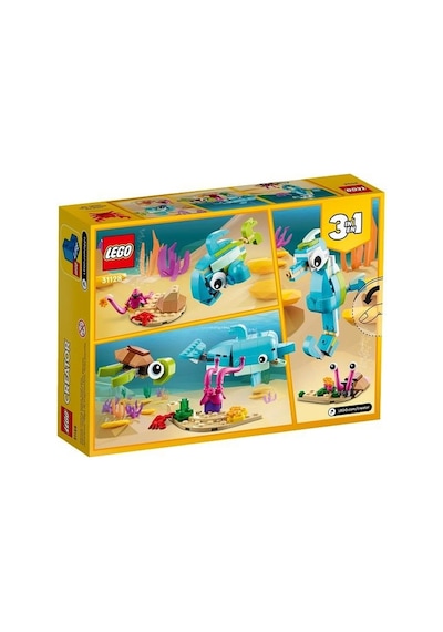 LEGO® Creator 31128 Yunus ve Kaplumbağa 137 Parça