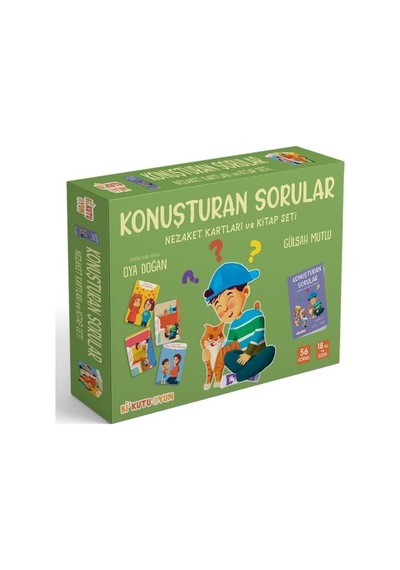 Bi Kutu Oyun Konuşturan Sorular Nezaket Kartları Ve Kitap Seti - Gülşah Mutlu