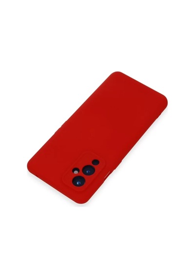 Newface One Plus 9 Kılıf Nano İçi Kadife Silikon - Kırmızı