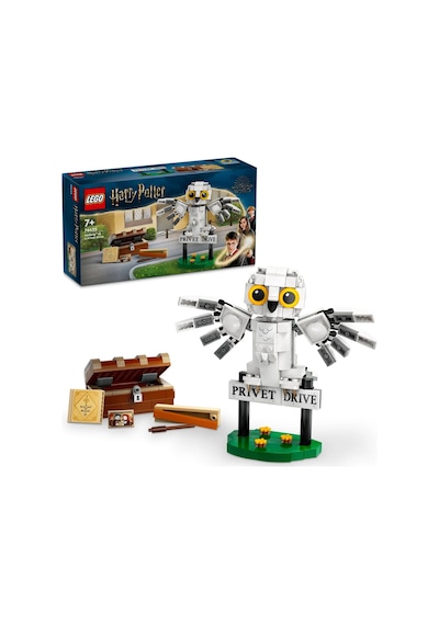 LEGO® Harry Potter™ Hedwig™, Privet Drive 4 Numara’da 76425 7+ Yaratıcı Oyuncak Yapım Seti - 337 Parça