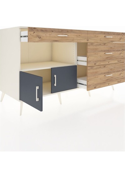 Kronos Konsol Tek Raflı 4 Çekmeceli 2 Kapaklı 176x59x99 Aytaşı-an Aytaşı-antrasit/çam Kronos Konsol Tek Raflı 4 Çekmeceli 2 Kapaklı 176x59x99 Aytaşı-an Aytaşı-antrasit/çam
