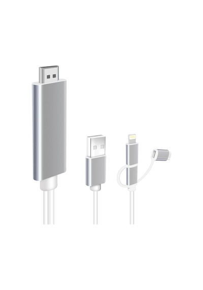Mirascreen Hdmi Görüntü Aktarım Tv Kablosu Usb Hdtv Tüm Modeller