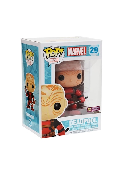 Funko Pop Deadpool Px Vinyl Figure Maskless Red Version Funko