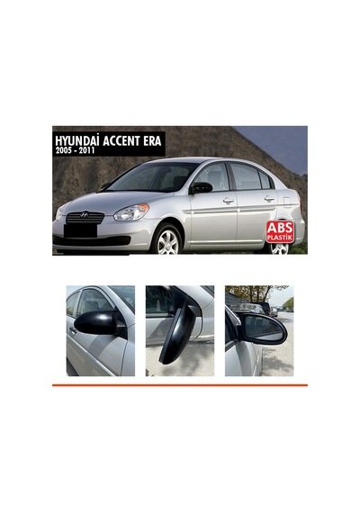 Accent Era Batman Ayna Kapağı Piano Black / 2005-2011