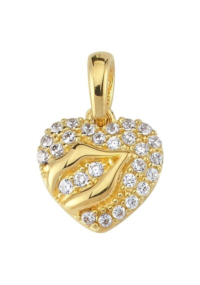 Goldkupe 14 Ayar Altın Kalp Kolye Ucu 0,96 Gr-3286