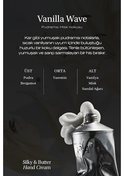 Kundal Silky & Buttery Hand Cream Vanilla Wave