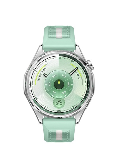 Huawei Watch Gt6 46mm İle Uyumlu Sportstripe Örgü Desen Metal Tokalı Silikon Akıllı Saat Kordonu