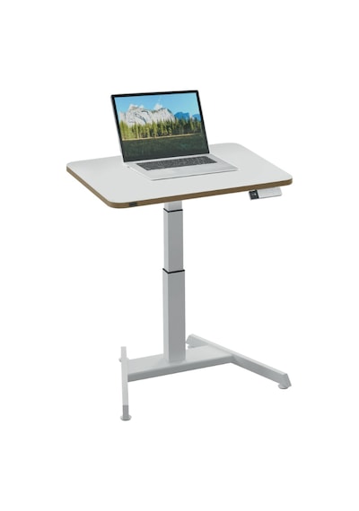 Leitz Ergo Elektrikli Sit Standing Küçük Çalışma Masası Kod:65340001 Beyaz