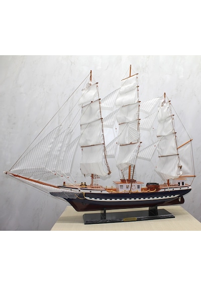 Ahşap Yelken Gemi Model 4