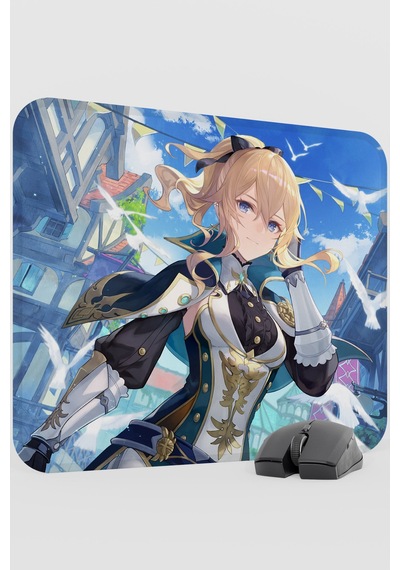 Jean Genshin Impact Anime Gacha V1 - 48x40 Xl Gaming Mouse Pad Fare Altlığı