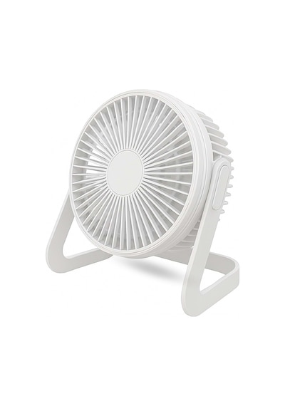 Masa Üstü Klima Usb Girişli Sessiz Taşınabilir Mini Fan Usb Vantilatör Beyaz