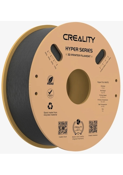Creality Hyper Pla Filament Siyah 1.75mm 1kg