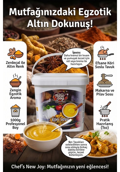 Köri Sosu 1000 G X 8 Adet - 1 Koli Koli Bazlı Avantaj Paketi