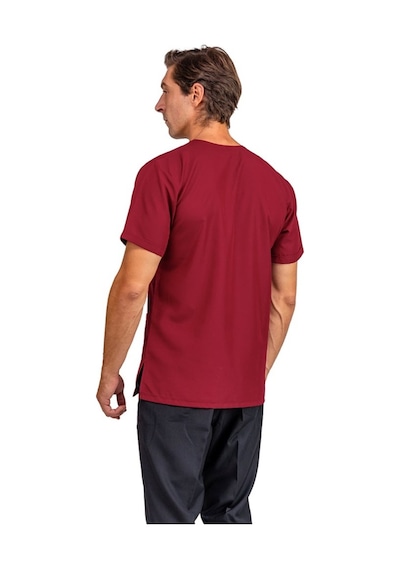 Zarf Yaka Erkek Tek Üst - 19 Bordo-6350