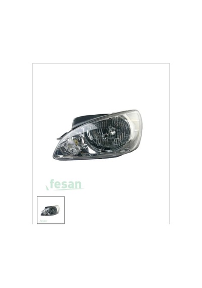 Hyundaı Getz 2006-2012 Sol Motorlu Far
