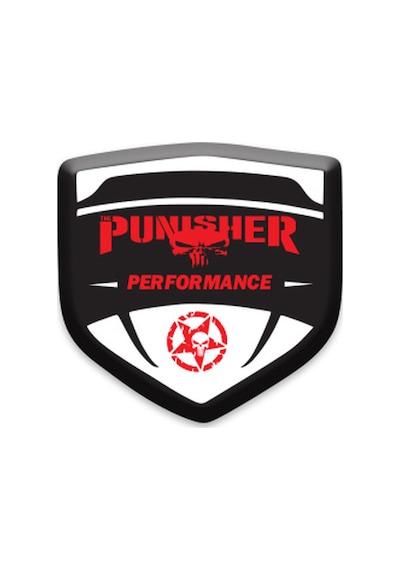 Punısher 3d Damla 2 Li Oto Sticker Logo 07