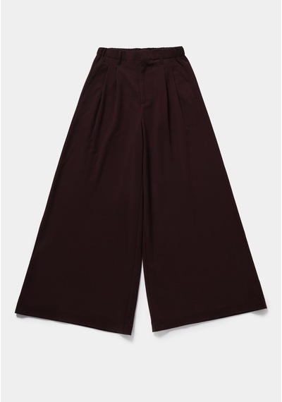 Colin's Colins Regular Fit Yüksel Bel Geniş Paça Kadın Mor Pantolon Cl1082188 Q1.v1 Dpl Dark Plum