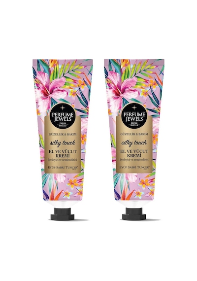 Eyüp Sabri Tuncer Perfume Jewels Silky Touch El ve Vücut Kremi 50 Ml / 2 Adet