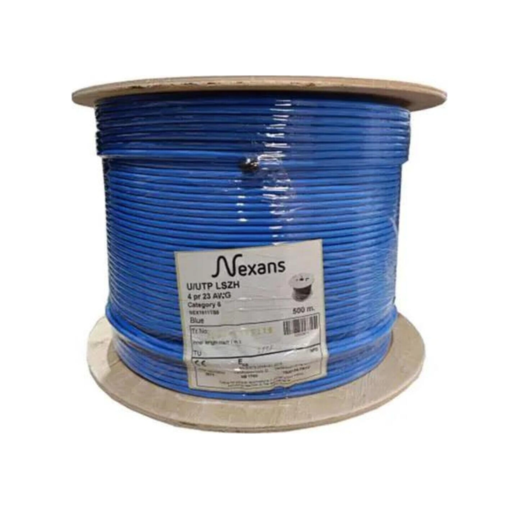 Cat 6 Halogen Free Utp 23awg Kablo 500m Mavi-115600